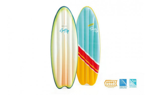 Пляжный матрас Intex Surf's Up Mats 178x69 см 58152 600_380