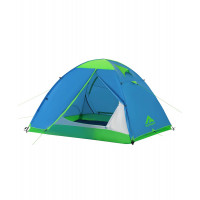 Палатка трехместная Berger Hiking Brio 3, голубой