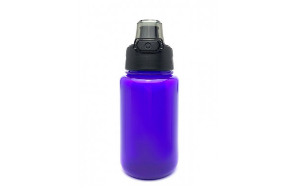 Бутылка для воды с автоматической кнопкой, V500ml КК0147 фиолетовый 600_380