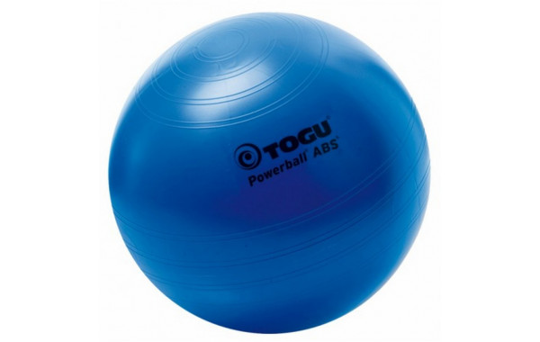 Мяч гимнастический TOGU ABS Powerball 406554 55см синий 600_380