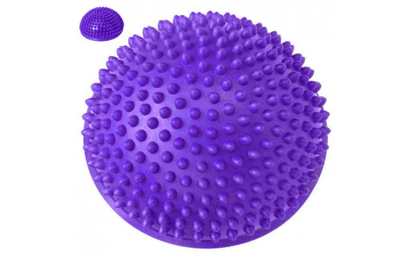 Полусфера массажная круглая надувная Sportex C33513-2 (фиолетовый) (ПВХ) d-16 см 600_380