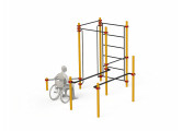 Спортивный комплекс для инвалидов-колясочников Spektr Sport WRK-D18_108mm