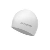 Шапочка для плавания Atemi SC108 силикон, белый