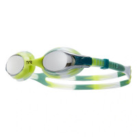 Очки для плавания детские TYR Swimple Tie Dye Mirrored LGSWTDM-894 зеркальные линзы, мультиколор оправа