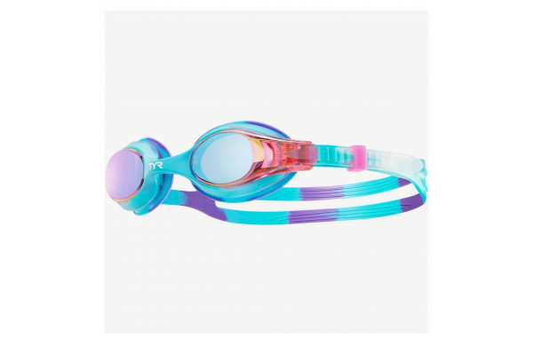 Очки для плавания детские TYR Swimple Tie Dye Mirrored LGSWTDM-547 600_380