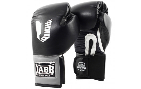 Боксерские перчатки Jabb JE-4082/Eu 42 черный 8oz 600_380