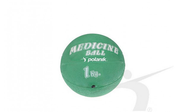 Медицинбол Polanik резина, 1 кг 929-PLG-1 600_380