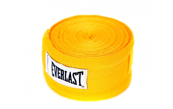 Бинты 4,55м 23 Everlast 4456NG желтый 600_380