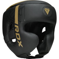 Шлем RDX F6 черн/золот.мат.