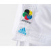 Кимоно для карате Adidas Revo Flex Karate Gi WKF белое 75_75