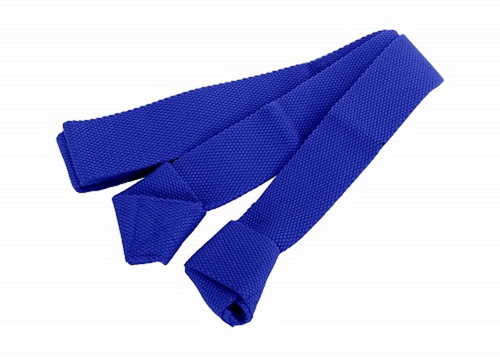 Ремешок для переноски ковриков и валиков Larsen СS 160 x 3,8 см синий (хлопок) 980_700