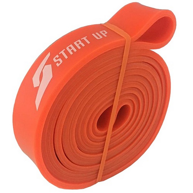 Эспандер для фитнеса замкнутый Start Up NY 208x2,9x0,45 см (нагрузка 12-25кг) orange 800_800