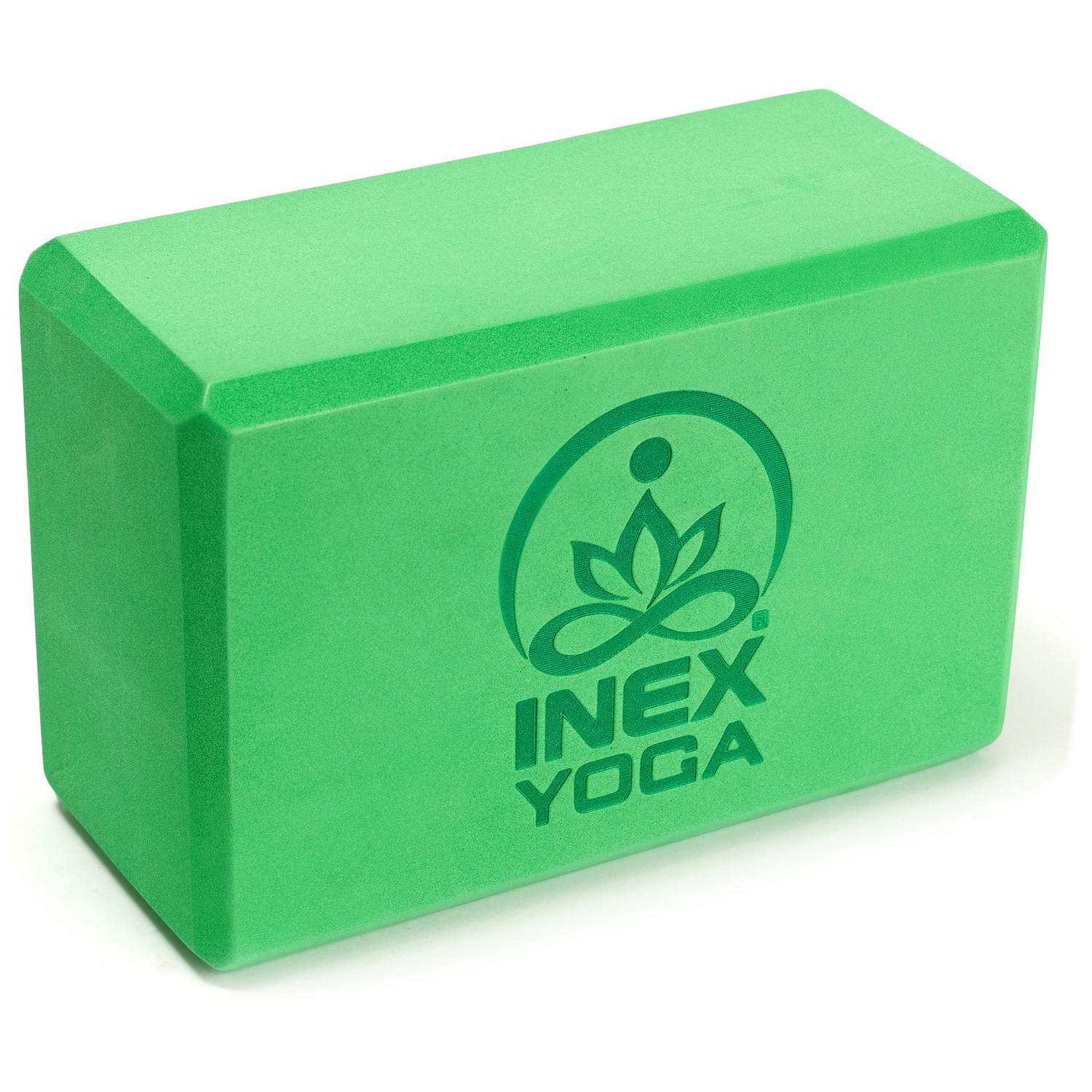 Блок для йоги Intex EVA Yoga Block YGBK-GG 23x15x10 см, зеленый 1500_1500
