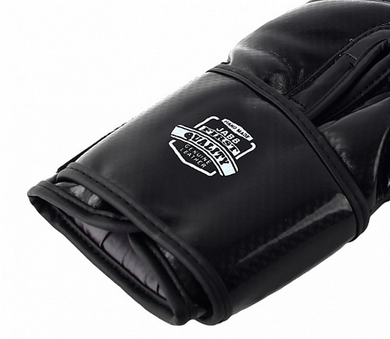 Боксерские перчатки Jabb JE-4078/US 48 черный/белый 8oz 805_700
