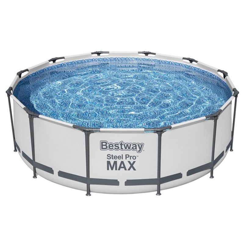 Каркасный бассейн Bestway Steel Pro Max 366x100 см (фильтр, лестница, навес) 5619N 800_800