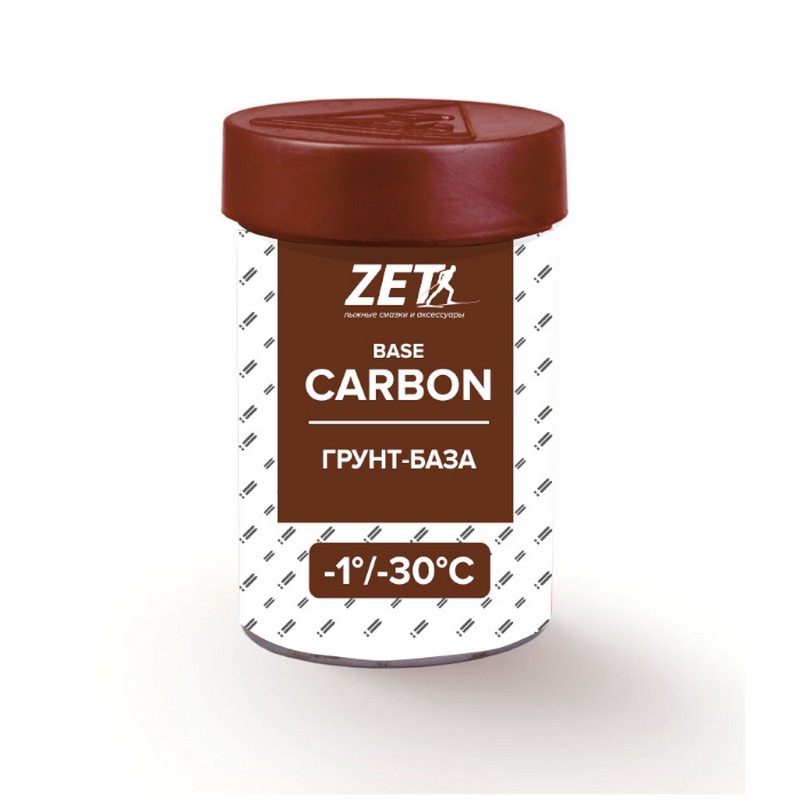 Мазь держания ZET Carbon Brown (грунтовая) (-1°С -30°С) 30 г. 800_800