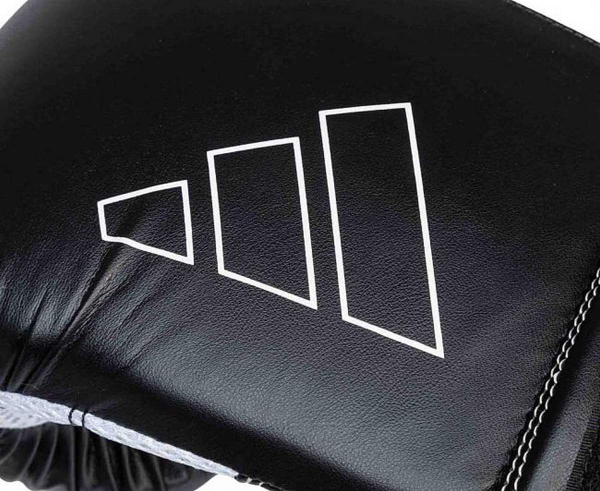 Перчатки боксерские Adidas Hybrid 80 adiH80 черно-белый 1200_982