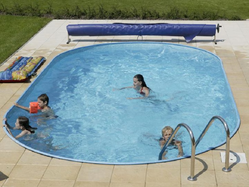 Морозоустойчивый бассейн Ibiza овальный глубина 1,2 м размер 6,0х3,2 м, голубой 800_600