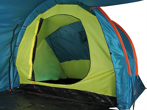 Палатка 6-и местная Greenwood Halt 6  синий/оранжевый 500_375