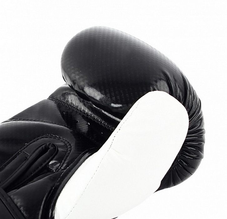 Боксерские перчатки Jabb JE-4078/US 48 черный/белый 8oz 726_700
