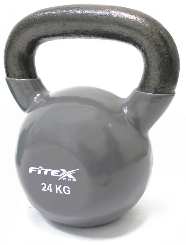 Гиря в виниловой оболочке 24 кг Fitex Pro FTX2201-24 608_800