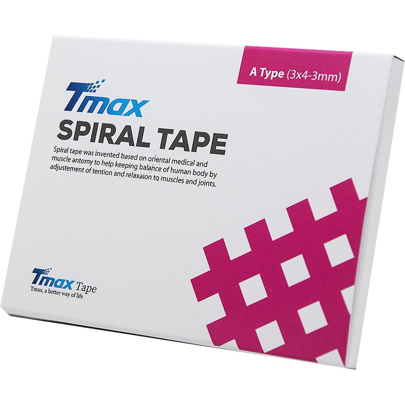 Кросс-тейп Tmax Spiral Tape Type A (20 листов), 423716, телесный 800_800