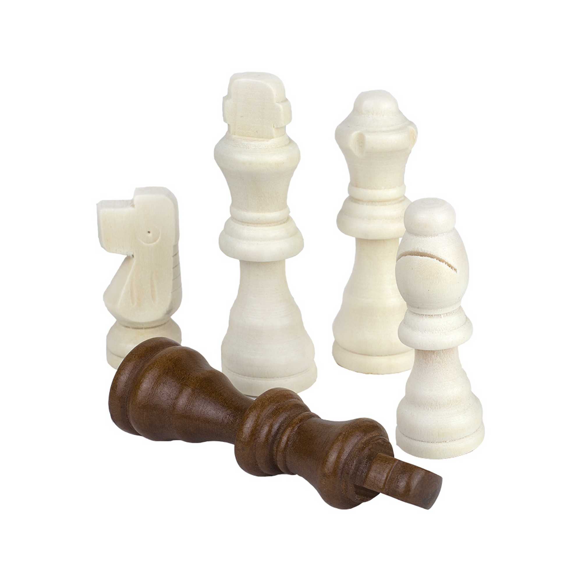 Шахматные фигуры деревянные с подложкой 7,6см Partida parfig76 2000_2000