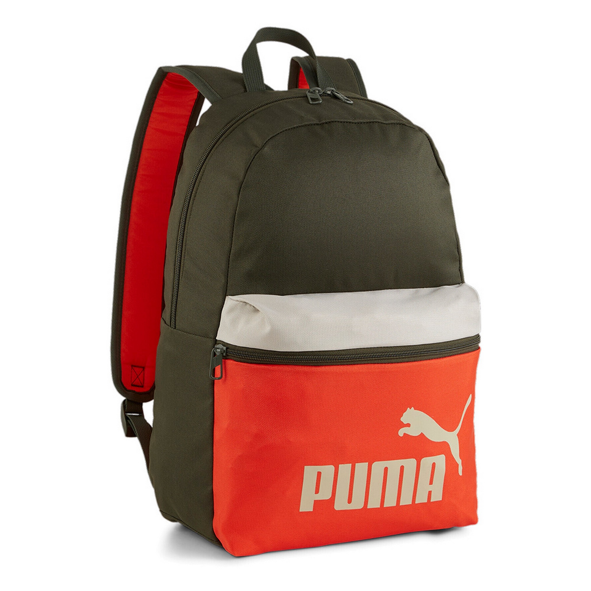 Рюкзак спортивный 41x28x14см, 22л Puma Phase Backpack 09046803 черно-красный 2000_2000