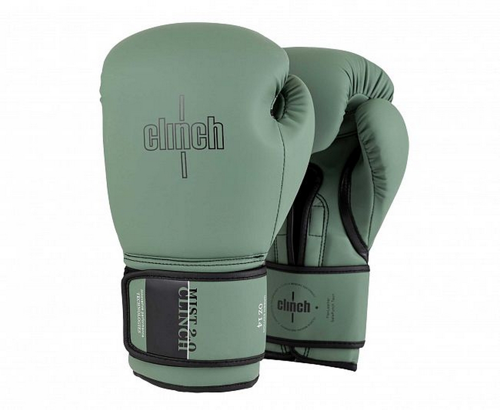 Перчатки боксерские Clinch Mist 2.0 C183 зеленый 976_800