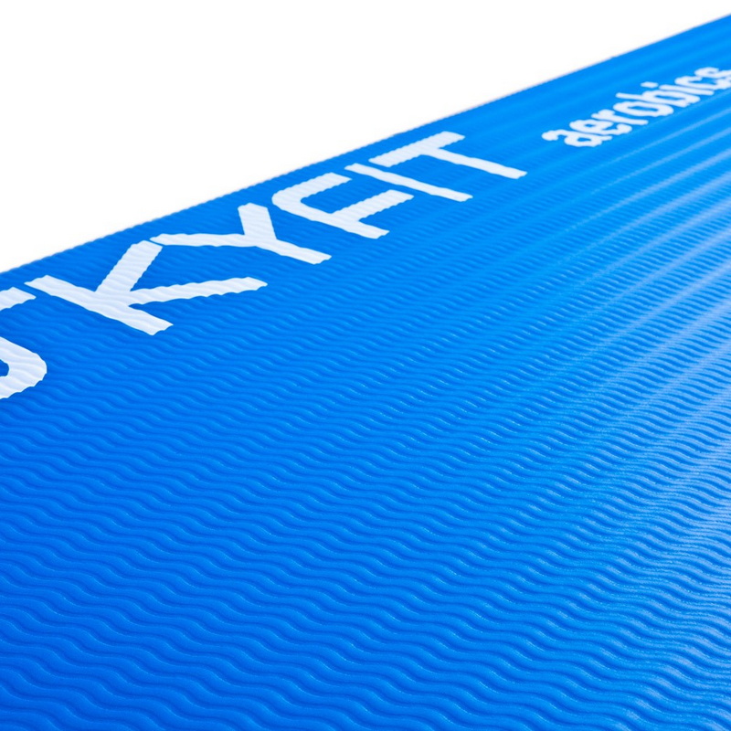 Гимнастический коврик 180x59x1 см SkyFit Pro Original SF-GM-PRO синий 800_800