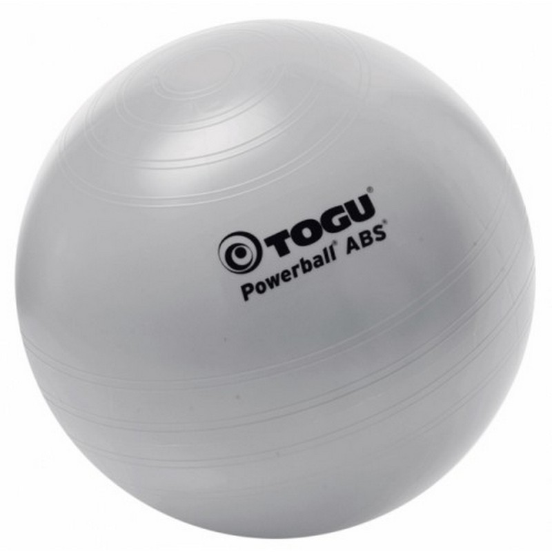 Мяч гимнастический TOGU ABS Powerball 406751 75см серебряный 800_800