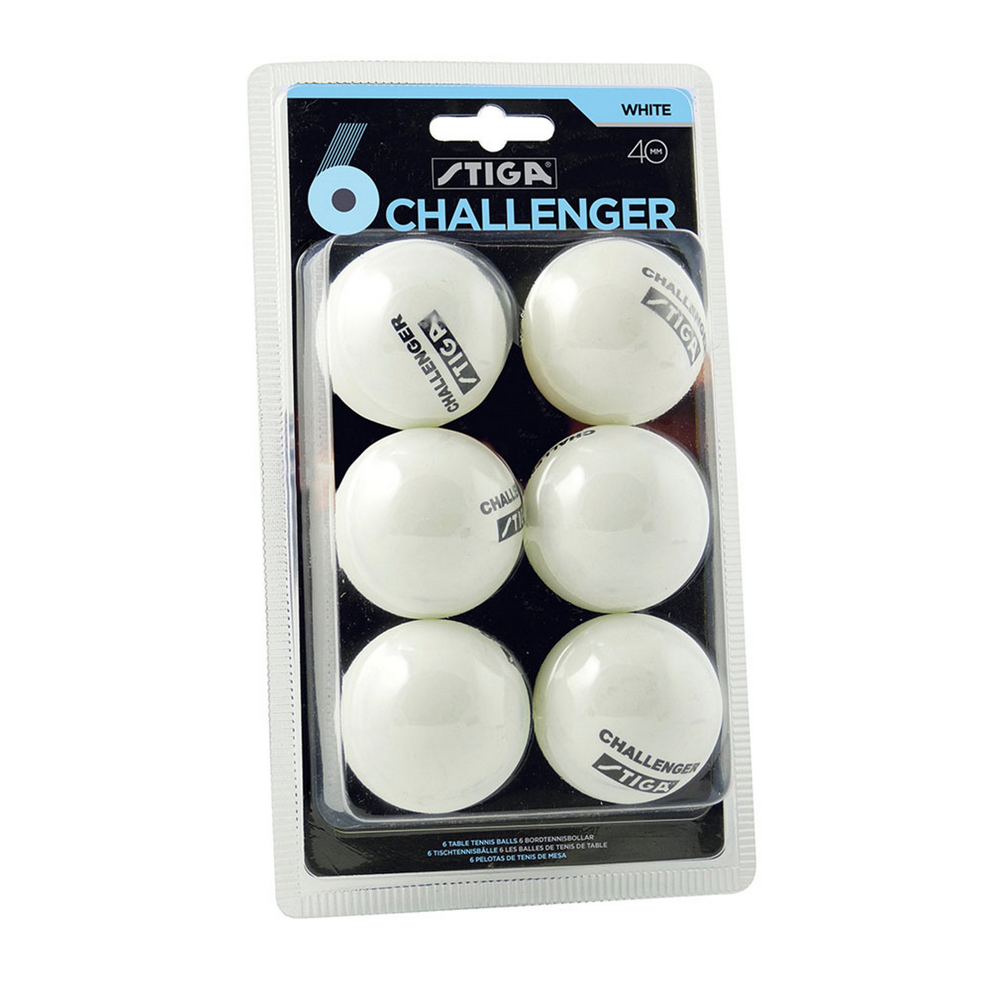 Мяч для настольного тенниса Stiga Challenger 5200-06 белый, 6шт 2000_2000