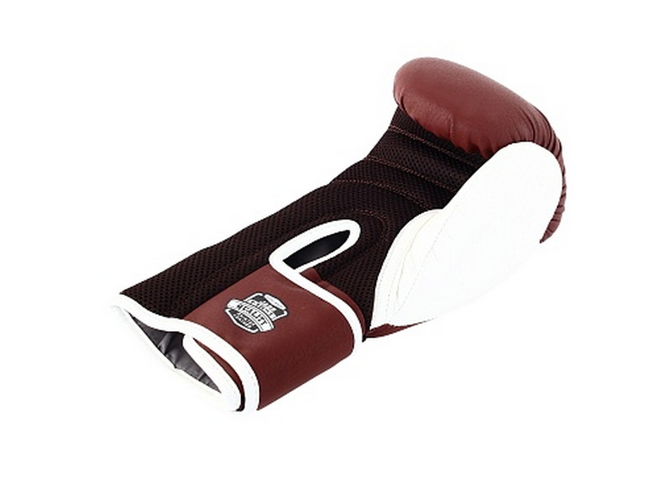 Боксерские перчатки Jabb JE-4056/Eu Air 56 коричневы/белый 12oz 933_700