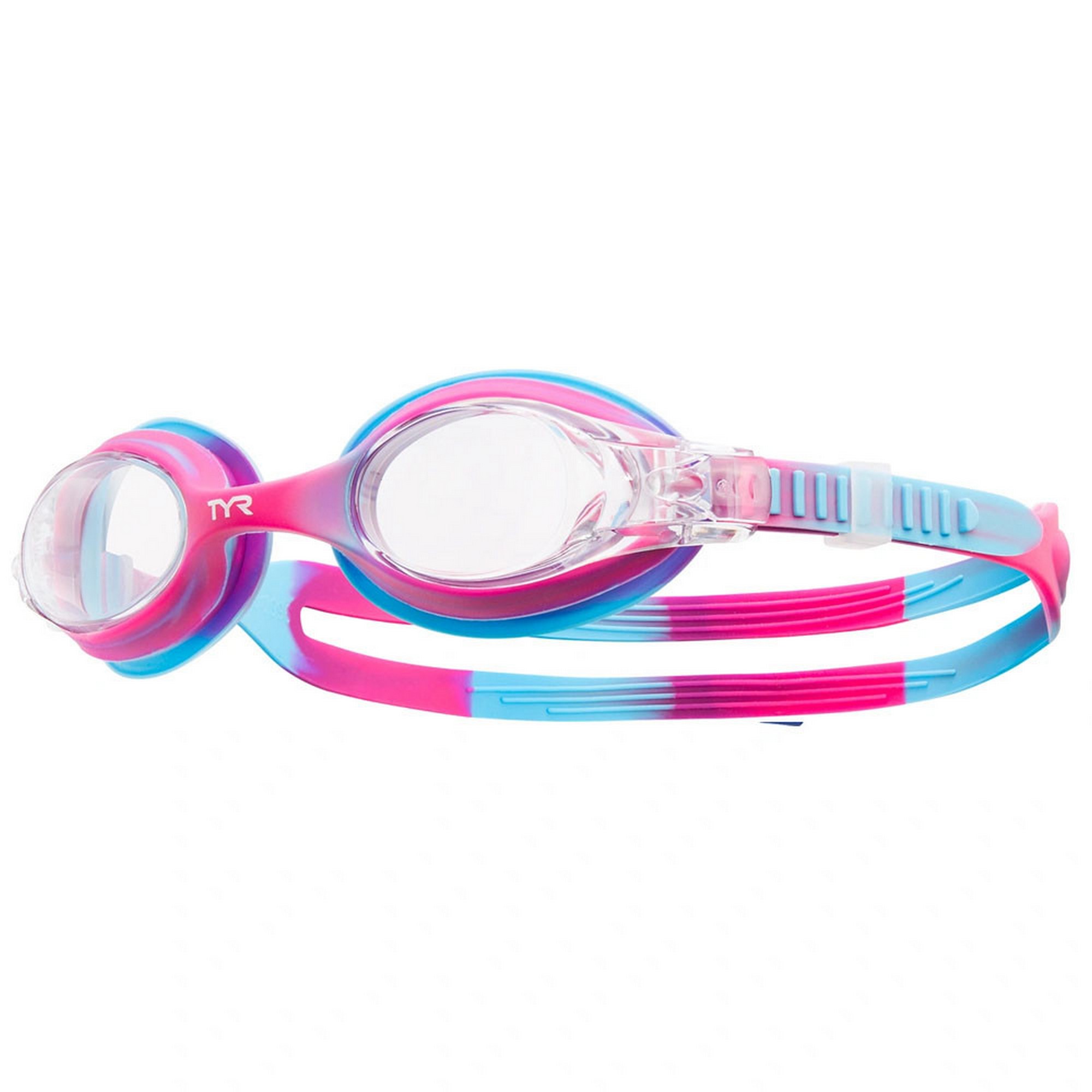 Очки для плавания детские TYR Swimple Tie Dye Jr LGSWTD-671 2000_2000