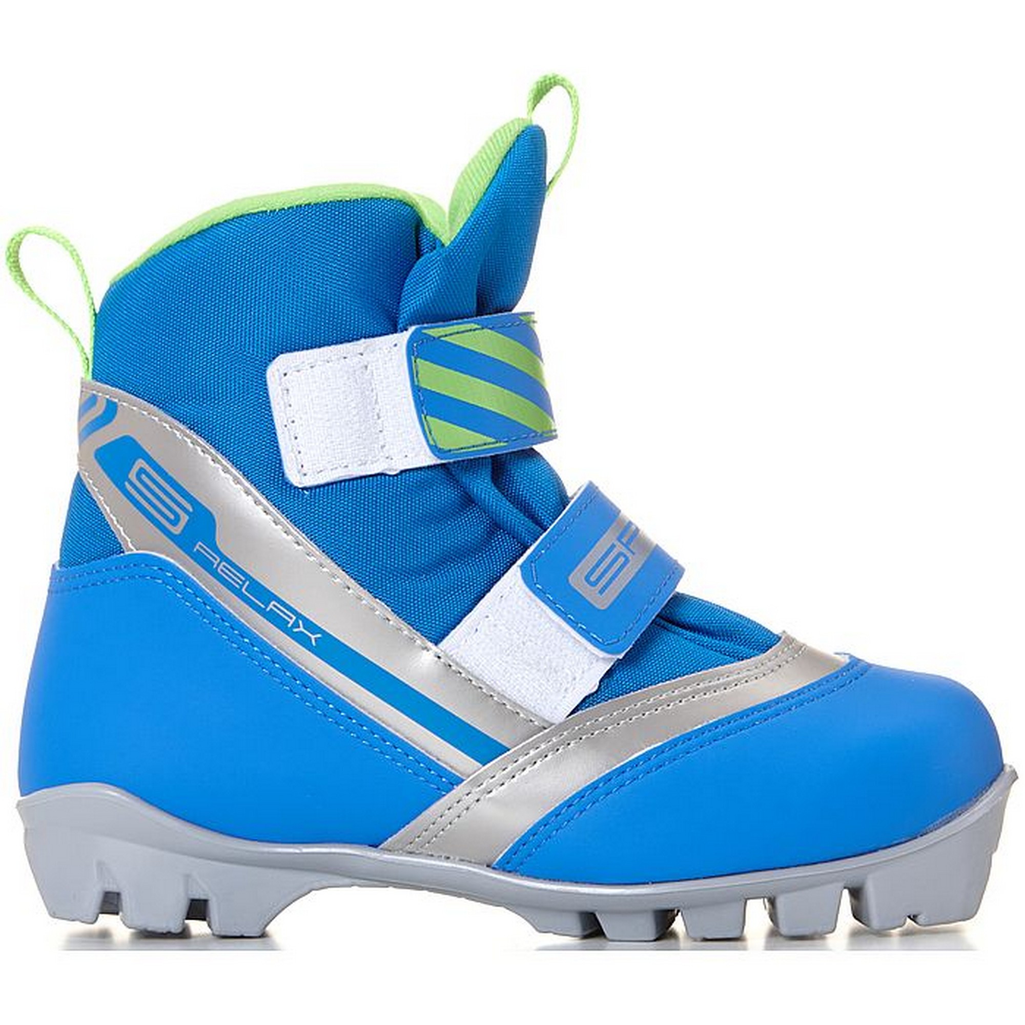 Лыжные ботинки NNN Spine Relax 135/1 синий\зеленый 2000_2000