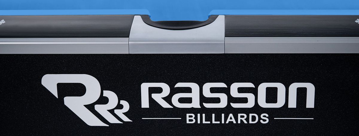 Стол/пул Rasson Billiard OX 9 ф (черный) с плитой 55.310.09.5 1200_457