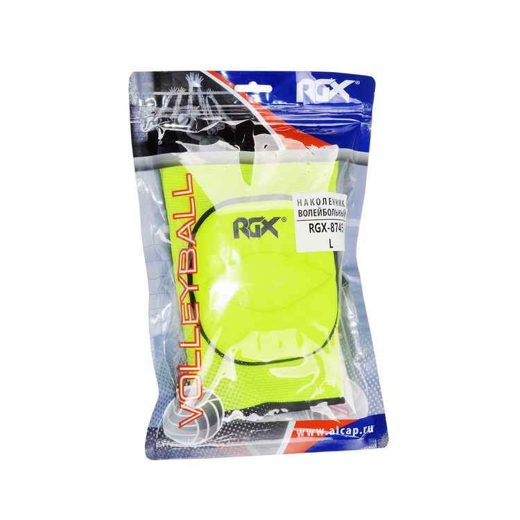 Наколенники волейбольные RGX 8745 Lime 750_750