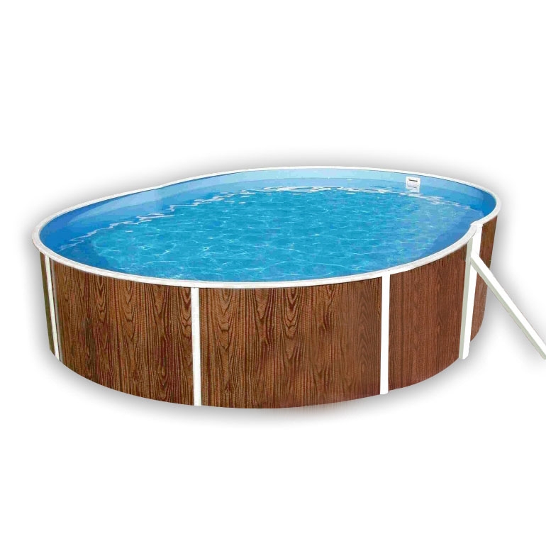 Морозоустойчивый бассейн Azuro 404DL, овальный 5,5х3,7х1,2 м mosaic (без оборудования) 770_770