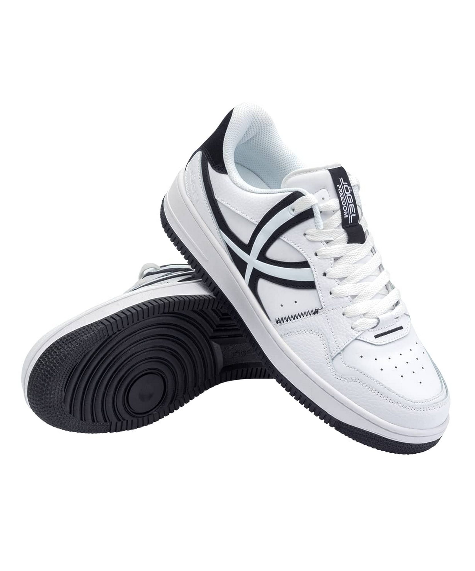 Кроссовки спортивные Joge Freedom White\Black 1663_2000