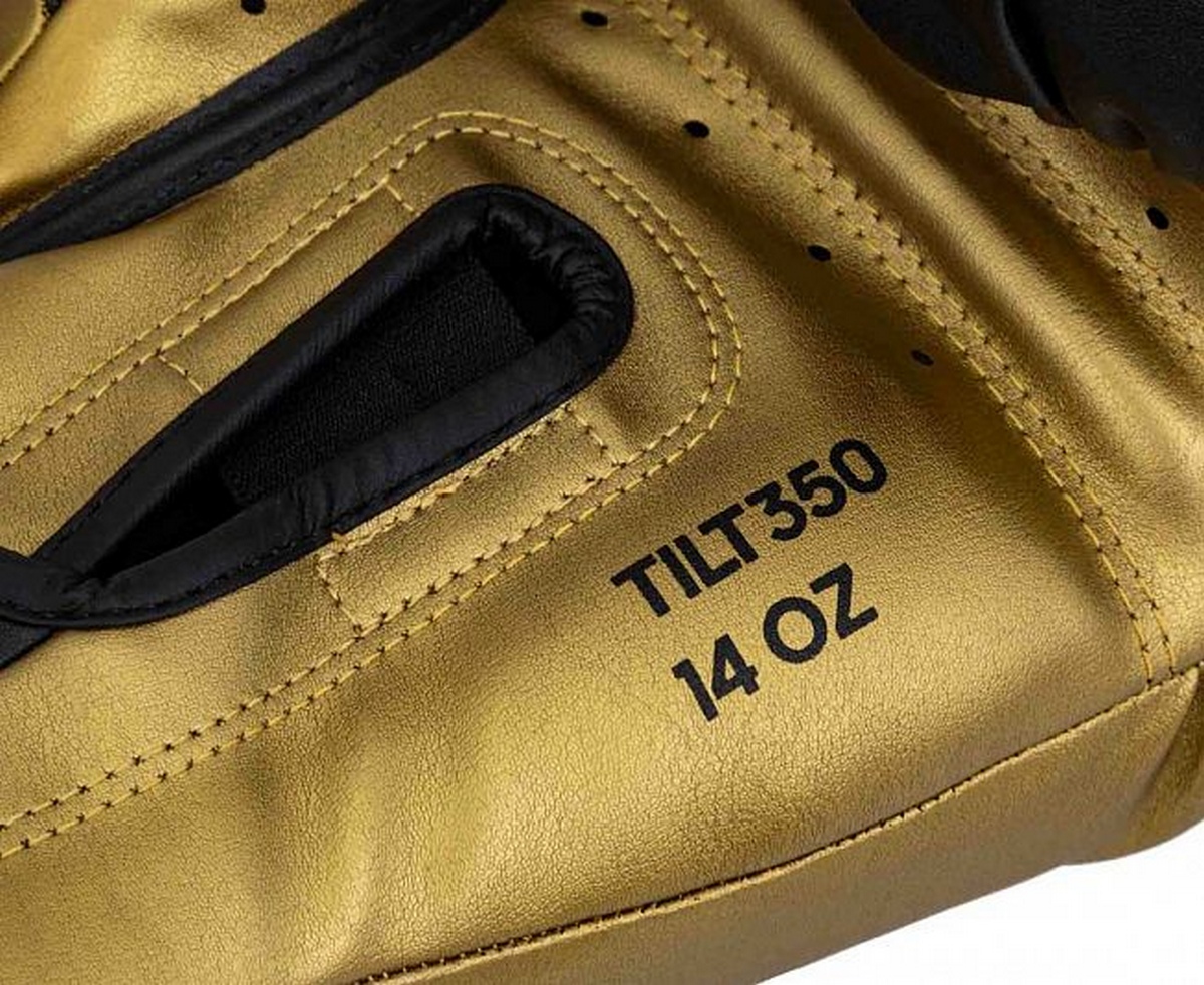 Перчатки боксерские Adidas Speed Tilt 350 SPD350VTG черно-золотой 1200_982