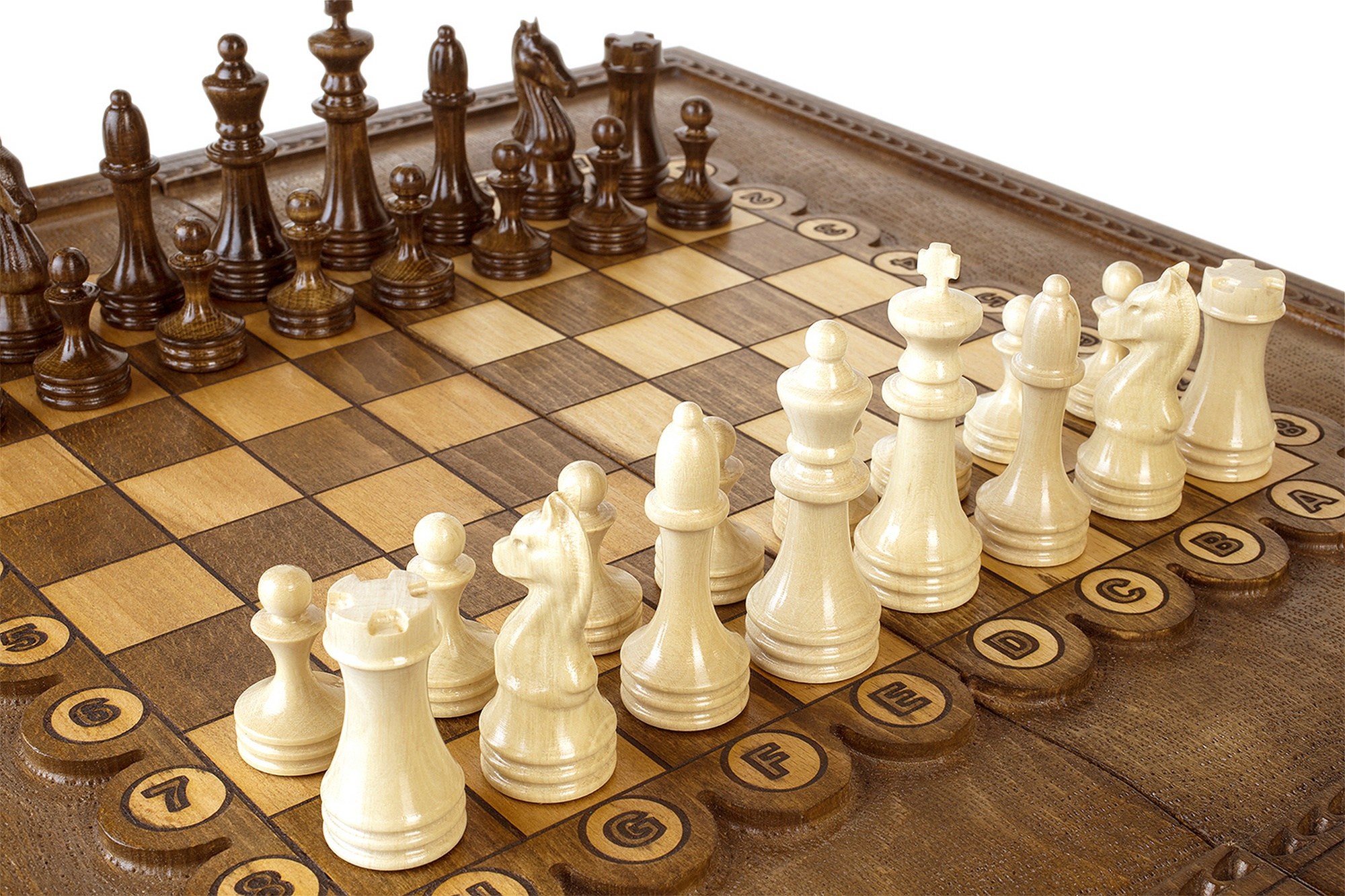 Шахматы + нарды резные 4 50 Mkhitaryan DM109-5 2000_1333