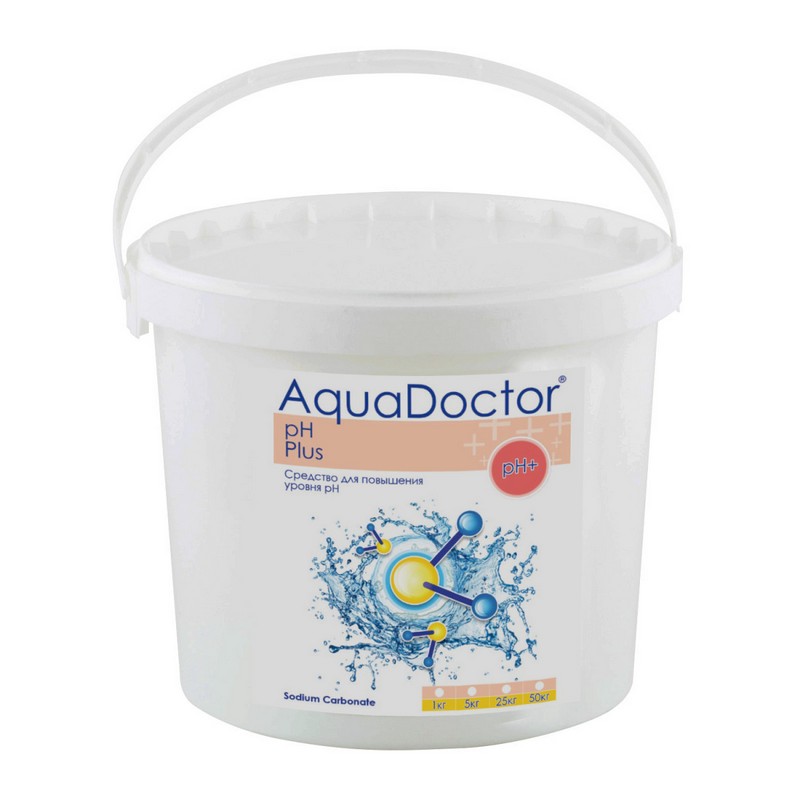PH Плюс, гранулы для повышения уровня pH воды AquaDoctor 50кг ведро AQ2738 800_800