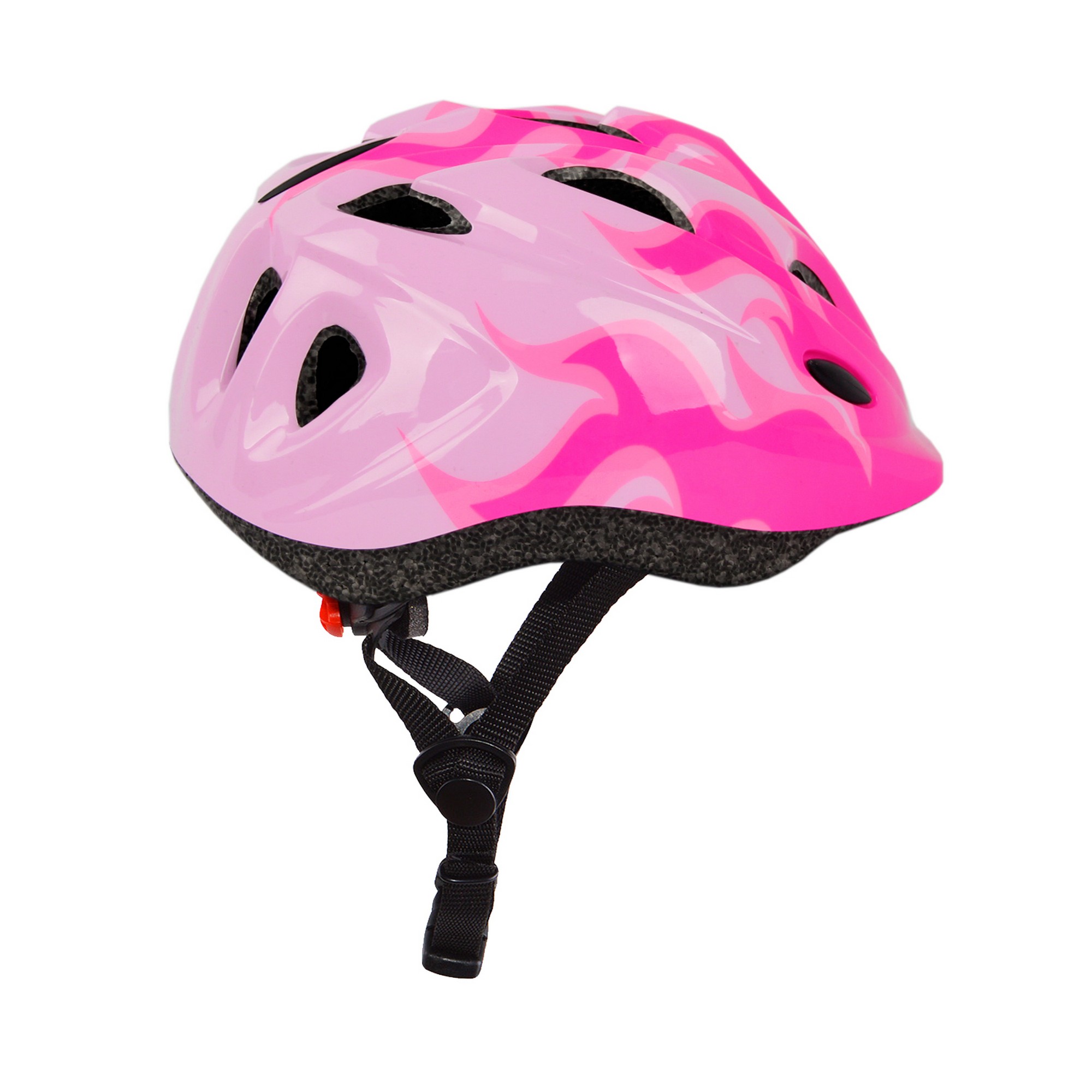 Шлем детский RGX с регулировкой размера 50-57 Flame розовый 2000_2000
