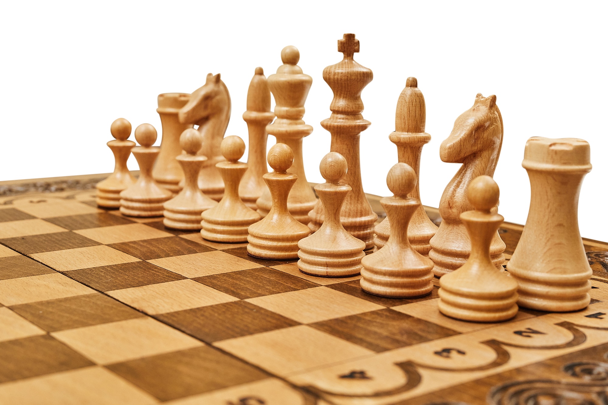 Шахматы + нарды резные Аида 50 Mkhitaryan DM108-5 2000_1333