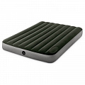 Надувной матрас Intex Downy Airbed Fiber-Tech 137х191х25 см, со встроенным ножным насосом 64762 120_120
