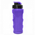 Бутылка для воды HEALTH and FITNESS, 500 ml., anatomic, прозрачно/фиолетовый КК0156 120_120