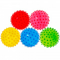 Мяч надувной Sportex с шипами d10 см T07485 Mix 120_120