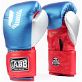 Перчатки боксерские (иск.кожа) 12ун Jabb JE-4081/US Ring синий\красный\серебро 120_120