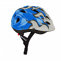 Шлем детский RGX с регулировкой размера 50-57 Flame синий\белый 120_120