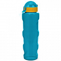 Бутылка для воды LIFESTYLE со шнурком, 700 ml., anatomic, прозрачно/морской зеленый КК0161 120_120